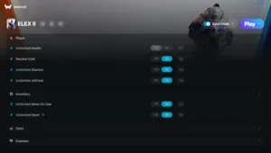 ELEX II Trainer screenshot