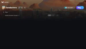 Terraformers Trainer screenshot