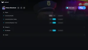 Police Shootout Trainer screenshot
