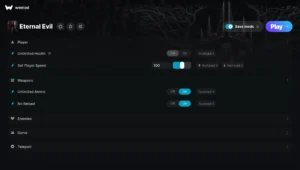 Eternal Evil Trainer screenshot
