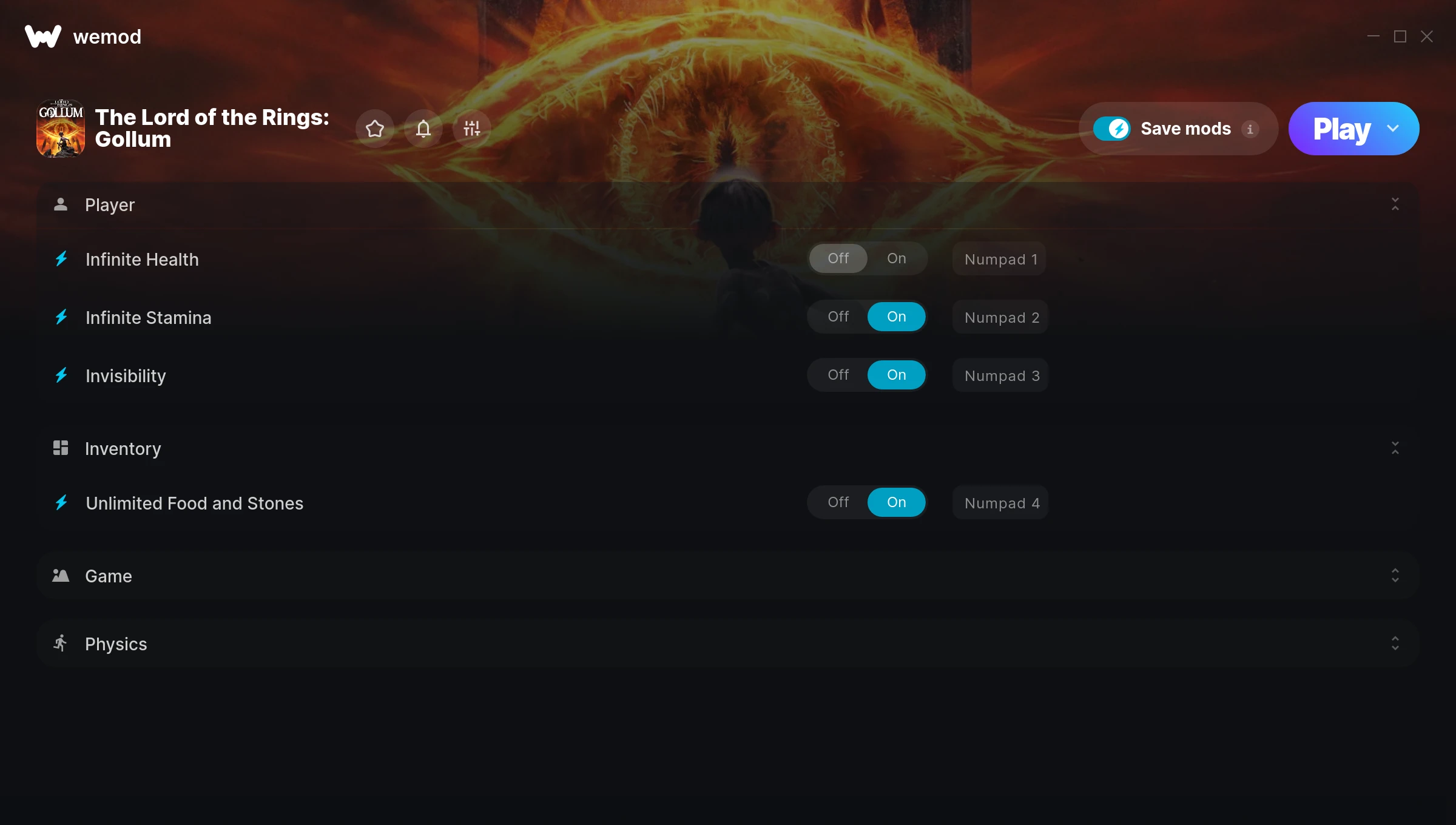 The Lord of the Rings: Gollum Trainer screenshot