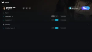 A Plague Tale Requiem Trainer screenshot