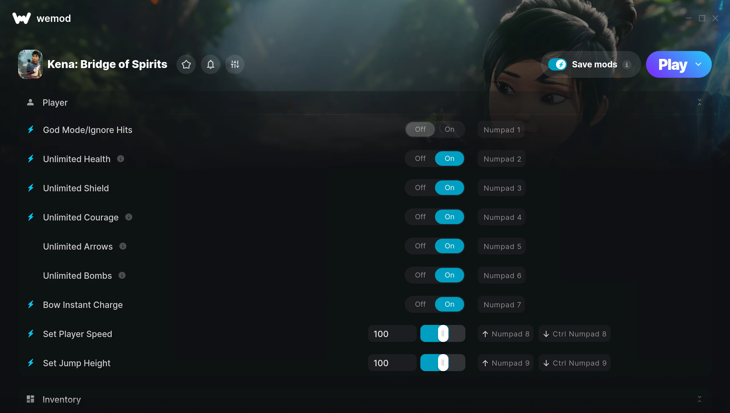 Kena Bridge of Spirits Trainer screenshot