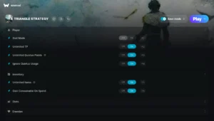 TRIANGLE STRATEGY Trainer screenshot