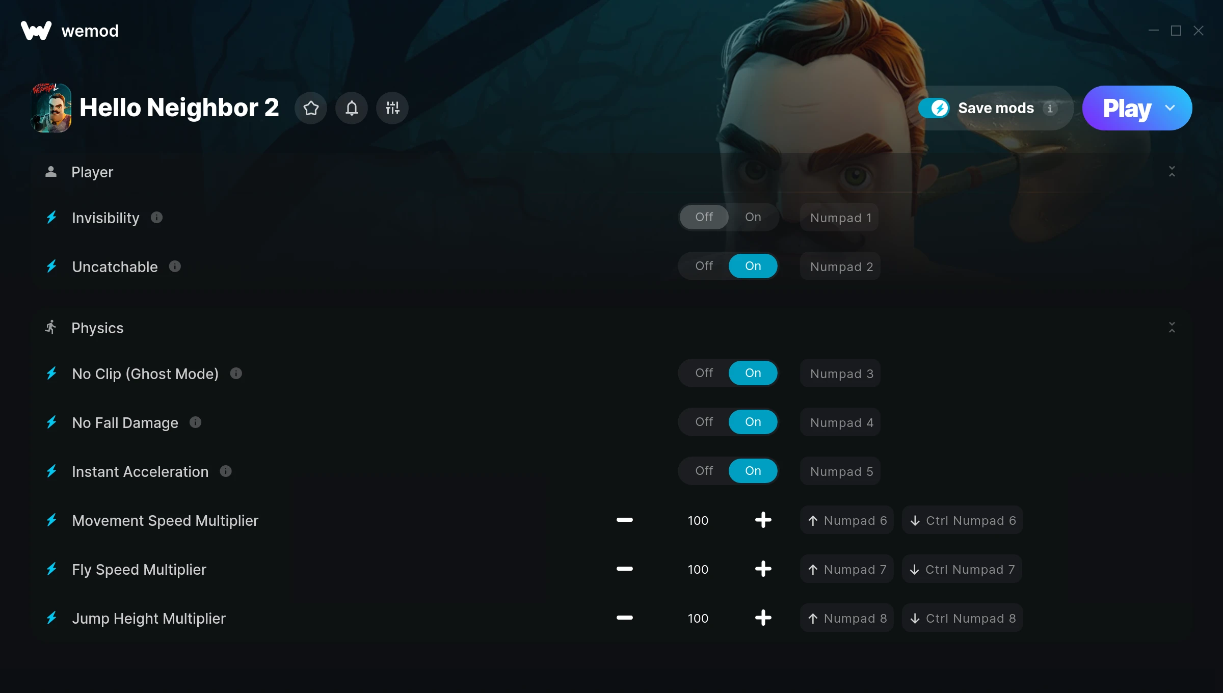 Hello Neighbor 2 Trainer screenshot