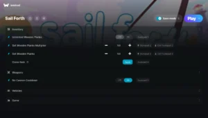 Sail Forth Trainer screenshot