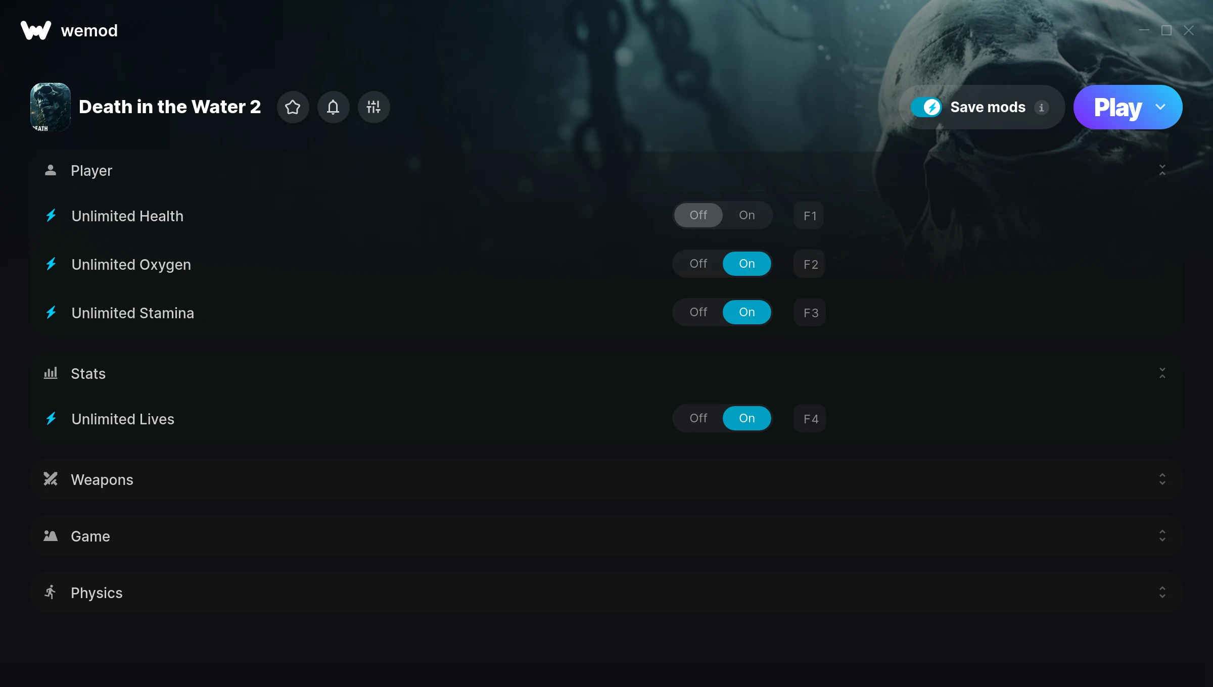 Death in the Water 2 Trainer screenshot