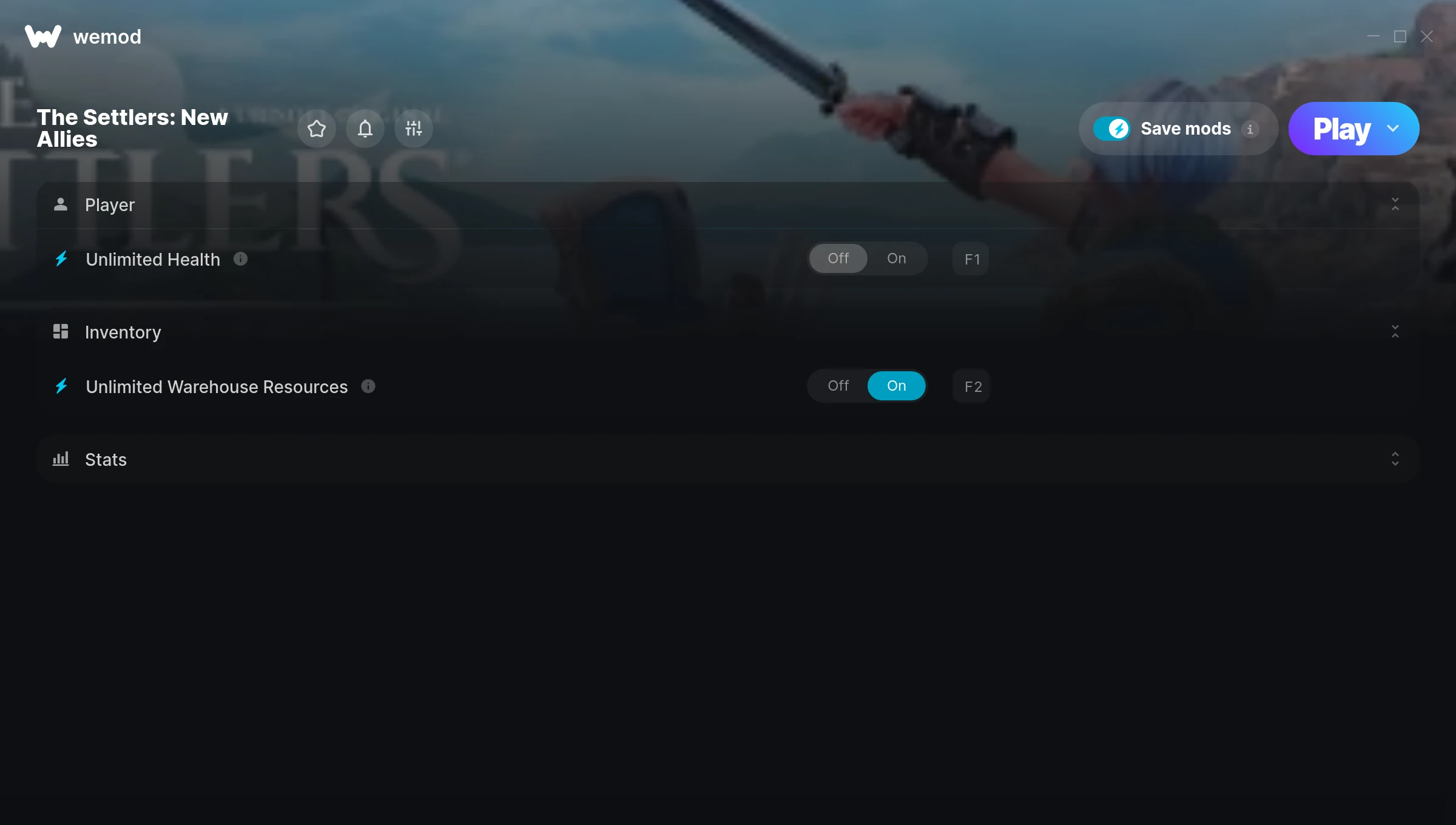 The Settlers: New Allies Trainer screenshot