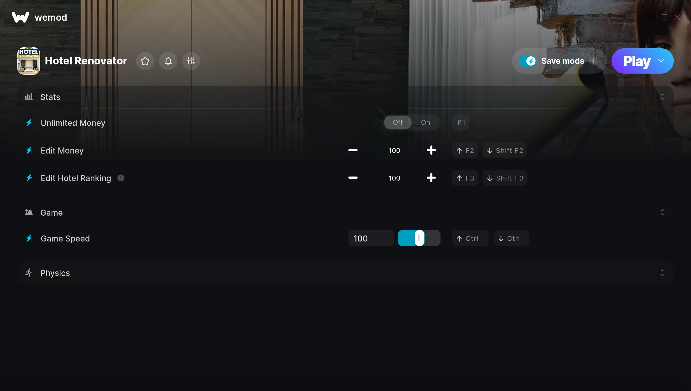 Hotel Renovator Trainer screenshot