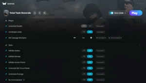 Total Tank Generals Trainer screenshot