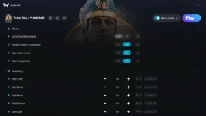 Total War: PHARAOH Trainer screenshot