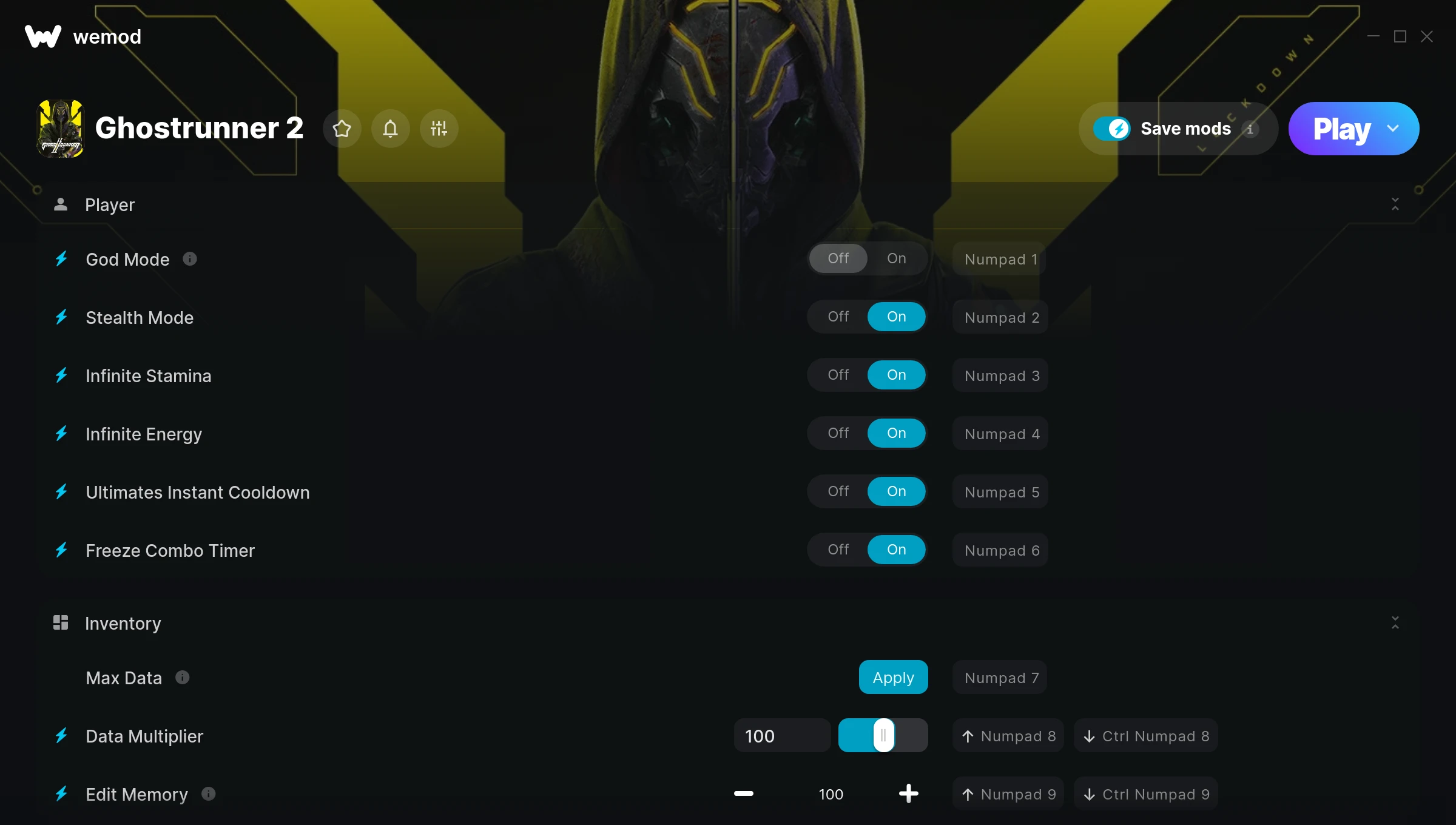 Ghostrunner 2 Trainer screenshot