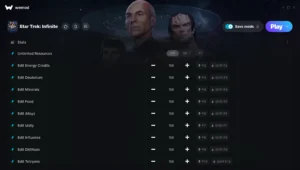 Star Trek: Infinite Trainer screenshot