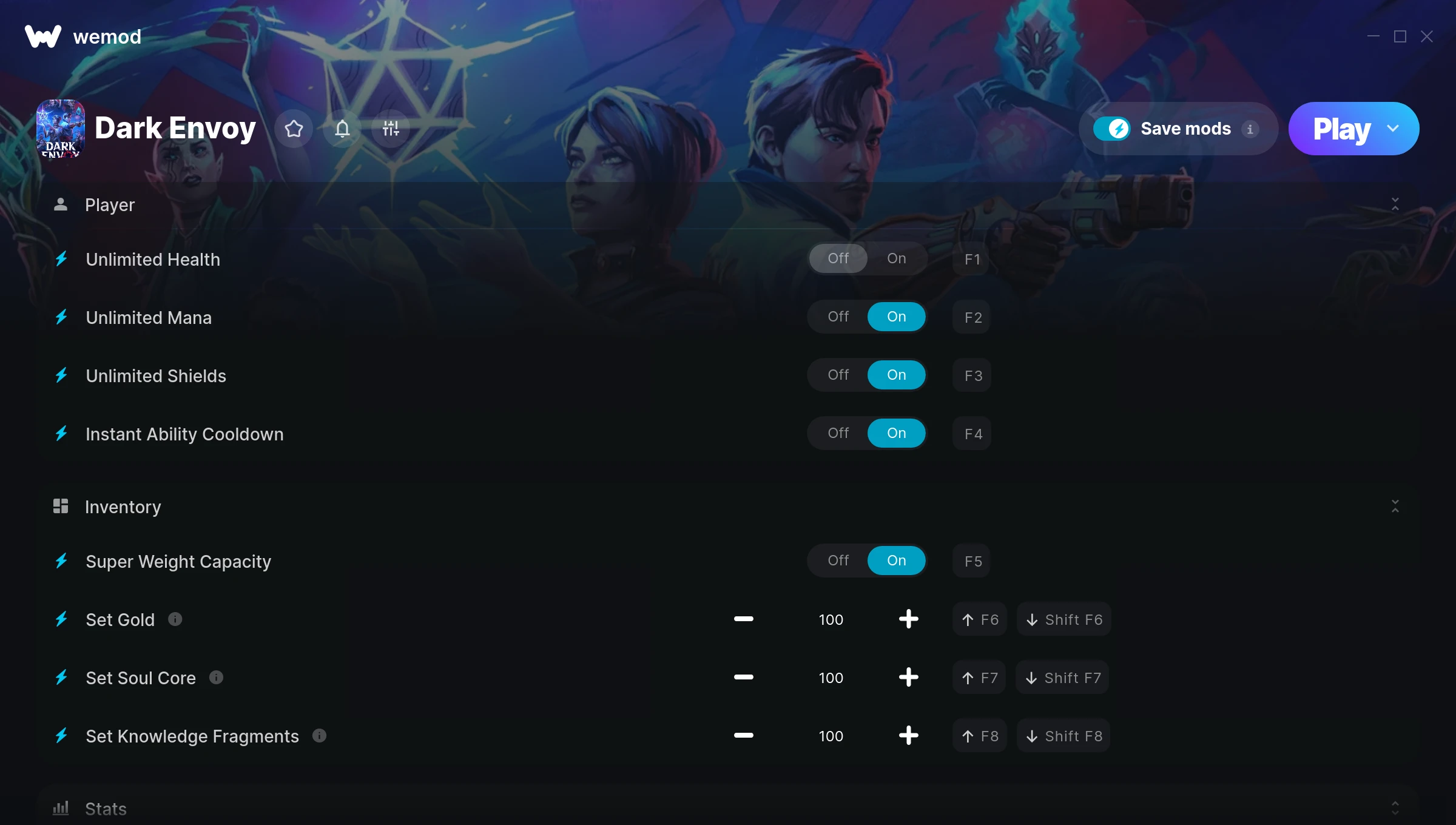 Dark Envoy Trainer screenshot