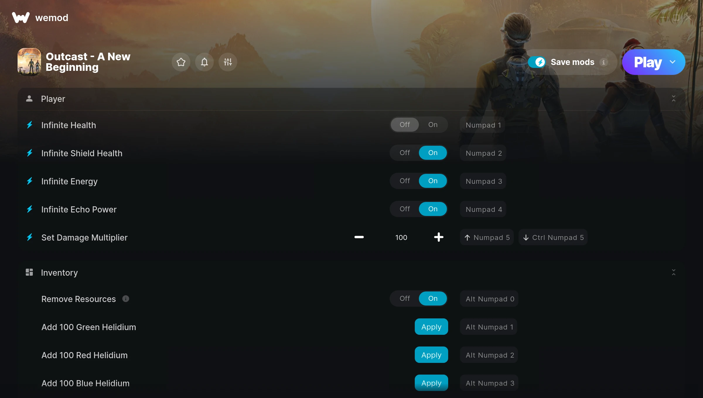 Outcast - A New Beginning Trainer screenshot