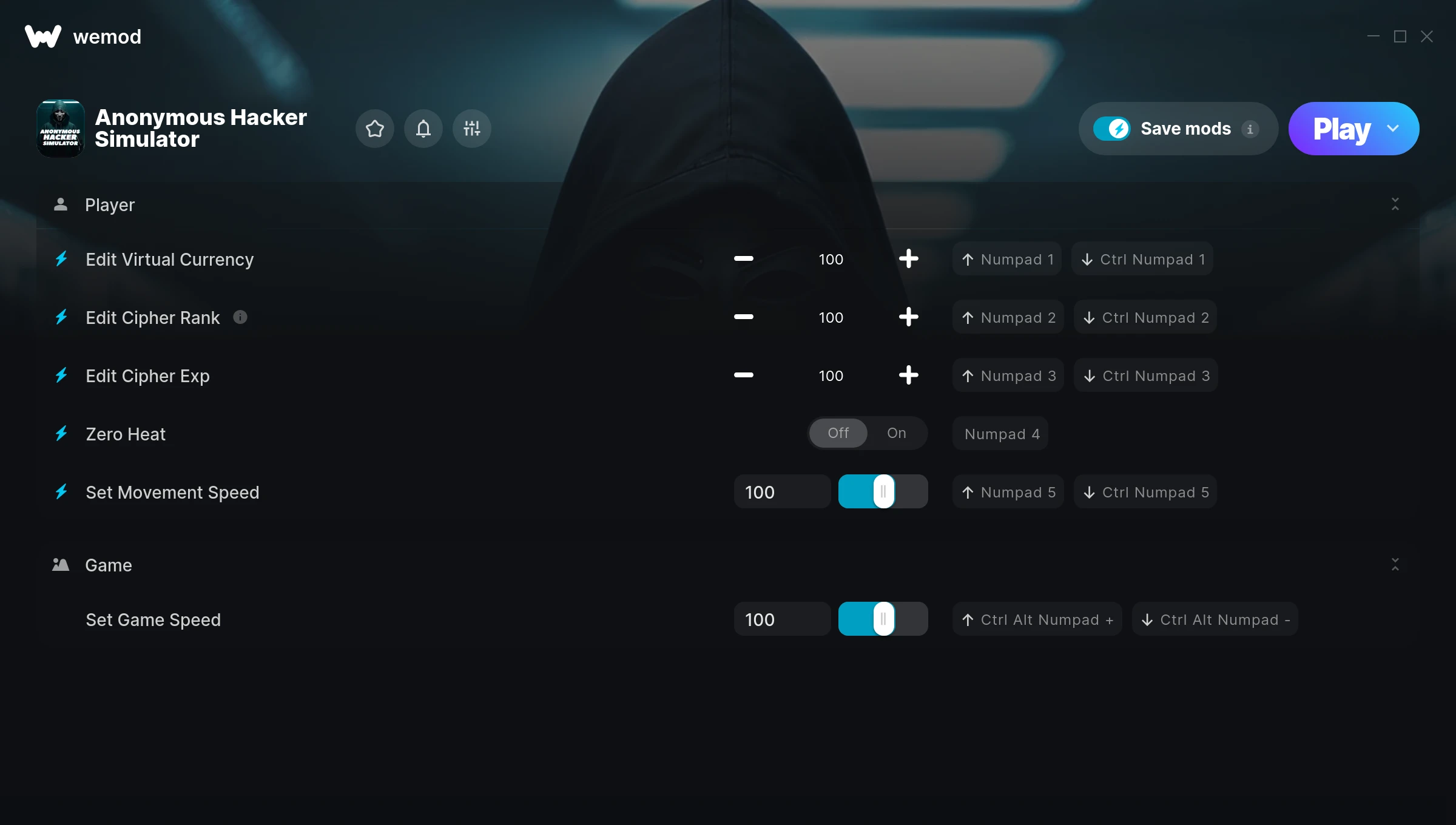 Anonymous Hacker Simulator Trainer screenshot