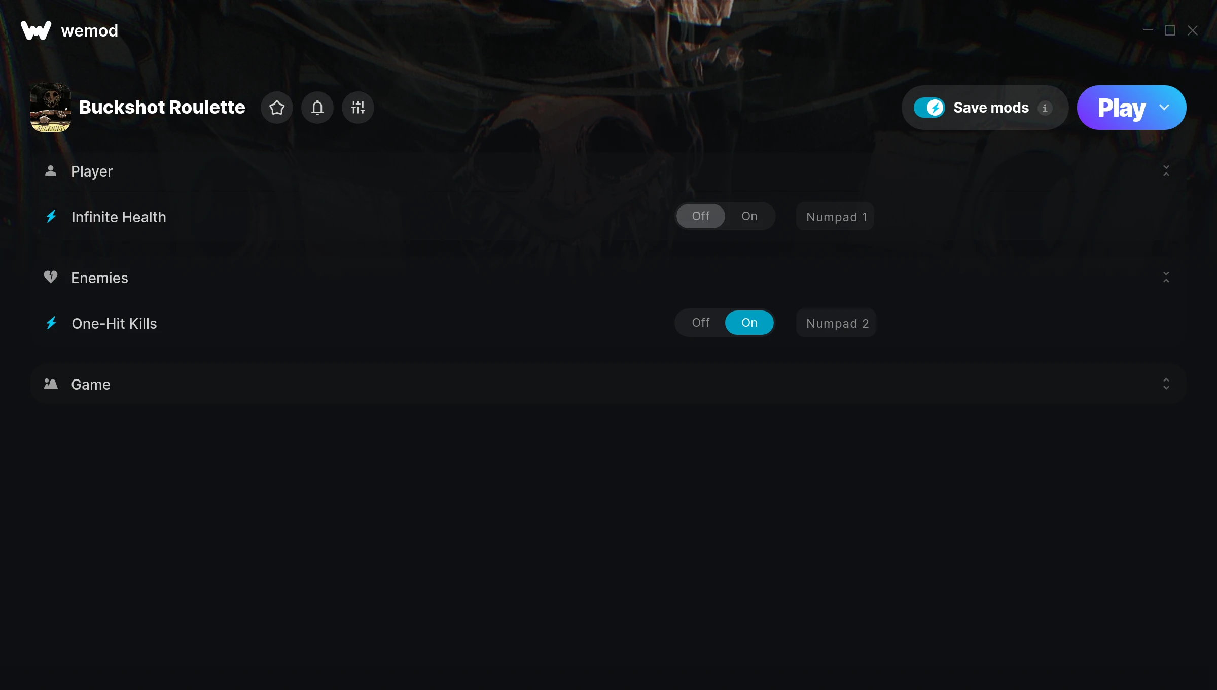 Buckshot Roulette Trainer screenshot