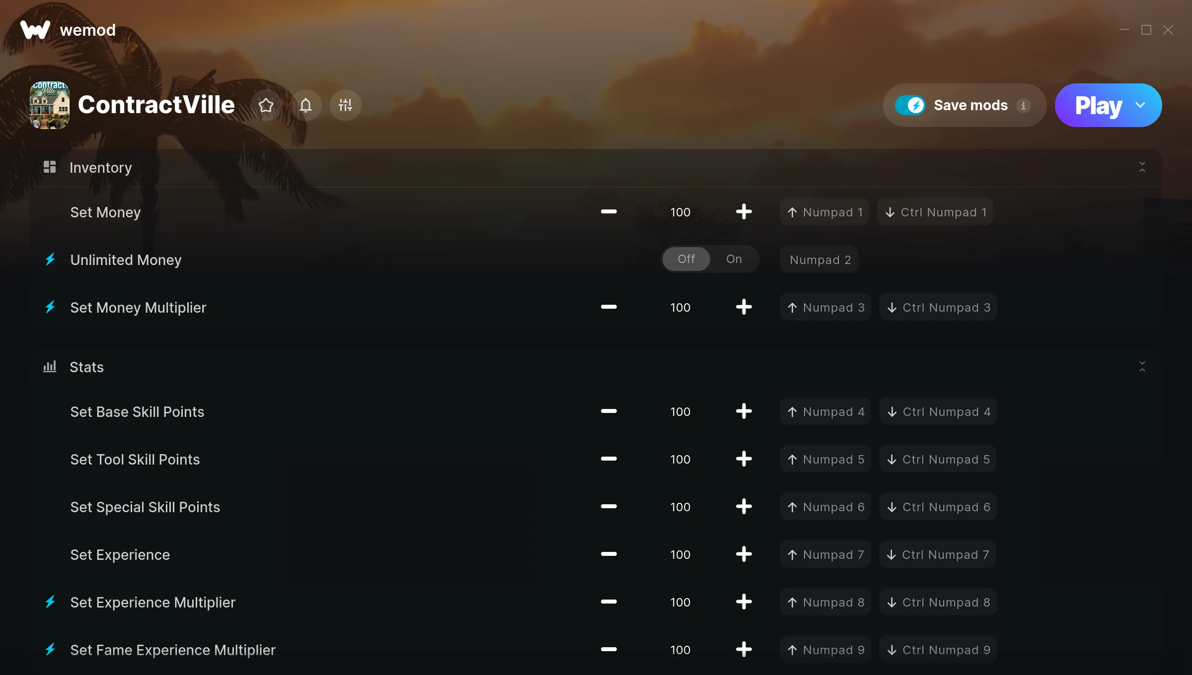 ContractVille Trainer screenshot