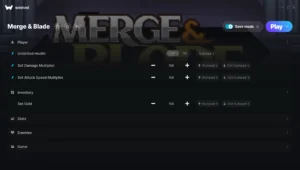 Merge & Blade Trainer screenshot