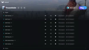 Frozenheim Trainer screenshot