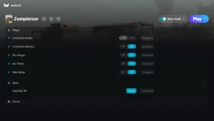 Zompiercer Trainer screenshot