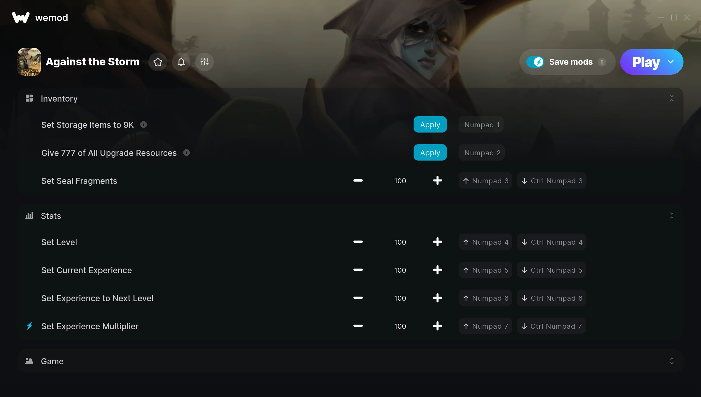 Against the Storm Trainer screenshot