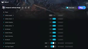 Outpost Infinity Siege Trainer screenshot