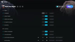 Hunt the Night Trainer screenshot