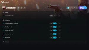 Battlefield 1 Trainer screenshot