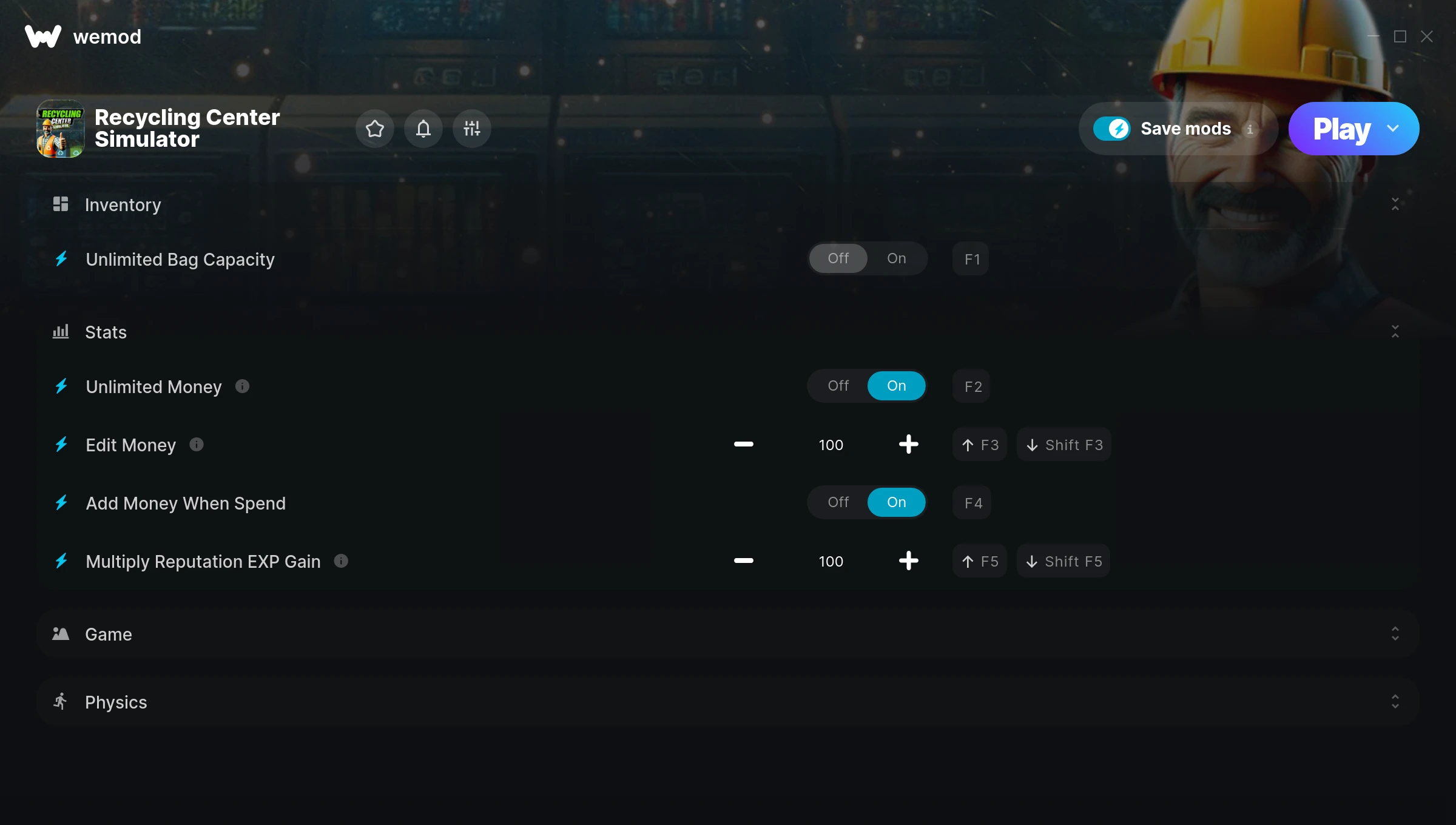 Recycling Center Simulator Trainer screenshot