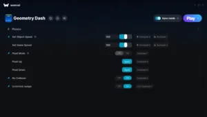 Geometry Dash Trainer screenshot