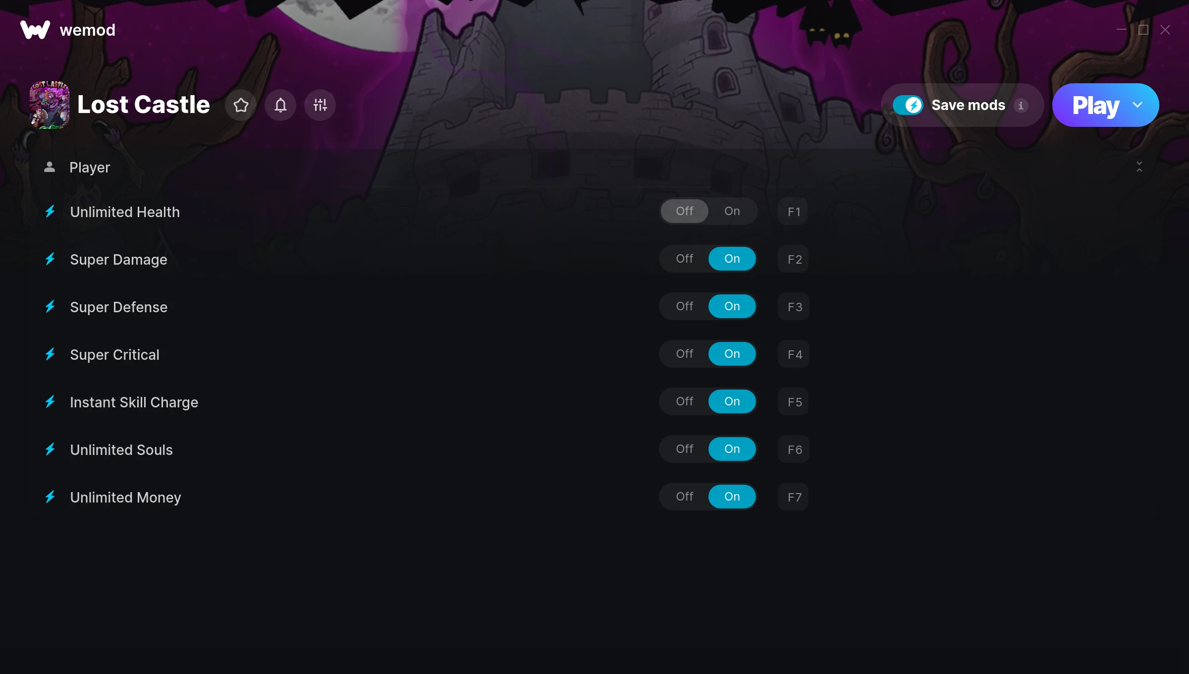 Lost Castle Trainer screenshot