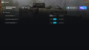 Tank Mechanic Simulator Trainer screenshot