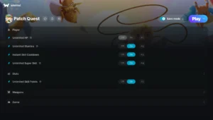 Patch Quest Trainer screenshot