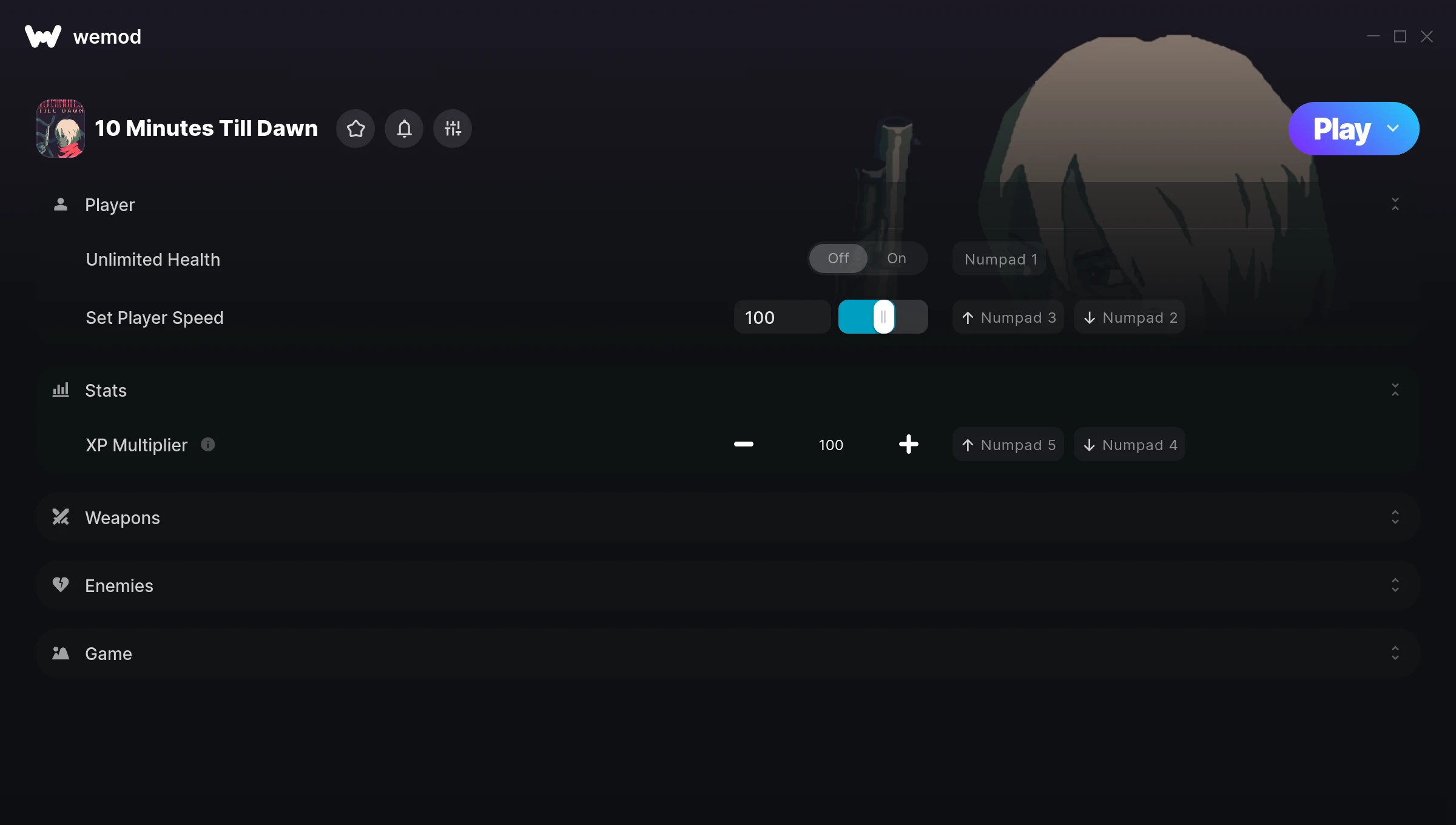 10 Minutes Till Dawn Trainer screenshot