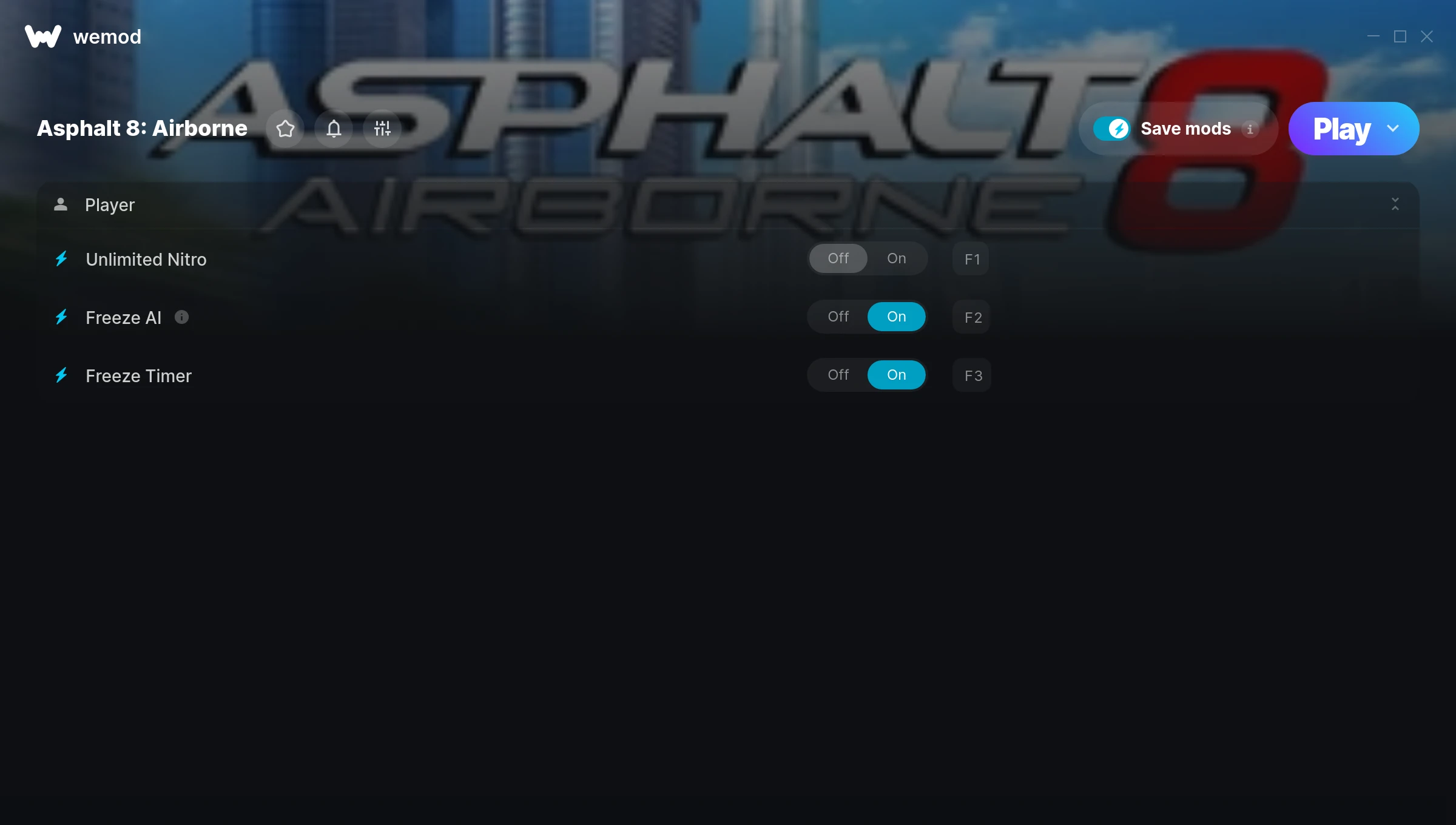 Asphalt 8: Airborne Trainer screenshot