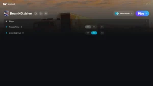 BeamNG.drive Trainer screenshot