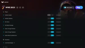 WWE 2K23 Trainer screenshot