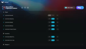 Mass Effect Legendary Edition Trainer screenshot