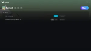 Turmoil Trainer screenshot