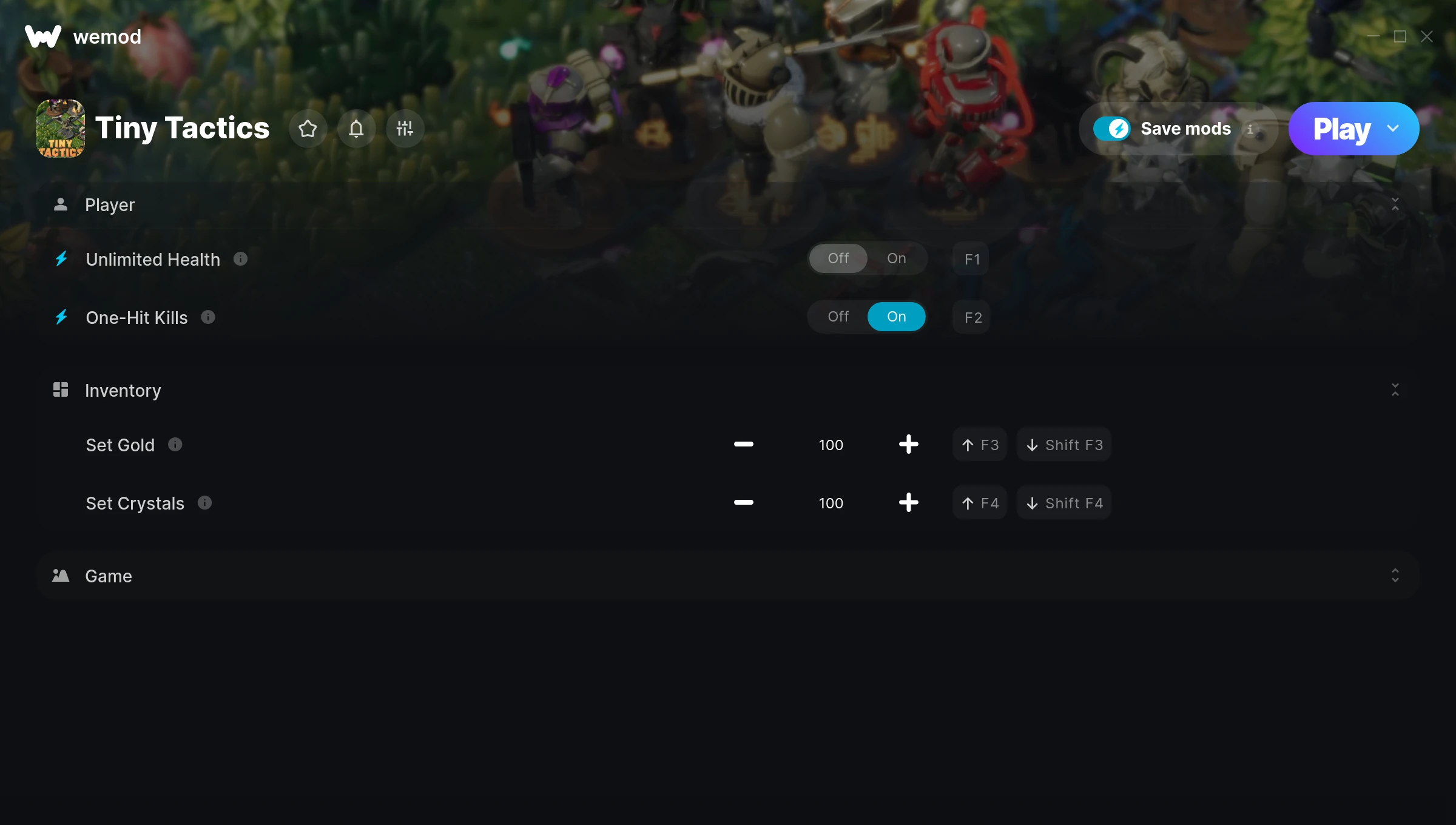 Tiny Tactics Trainer screenshot