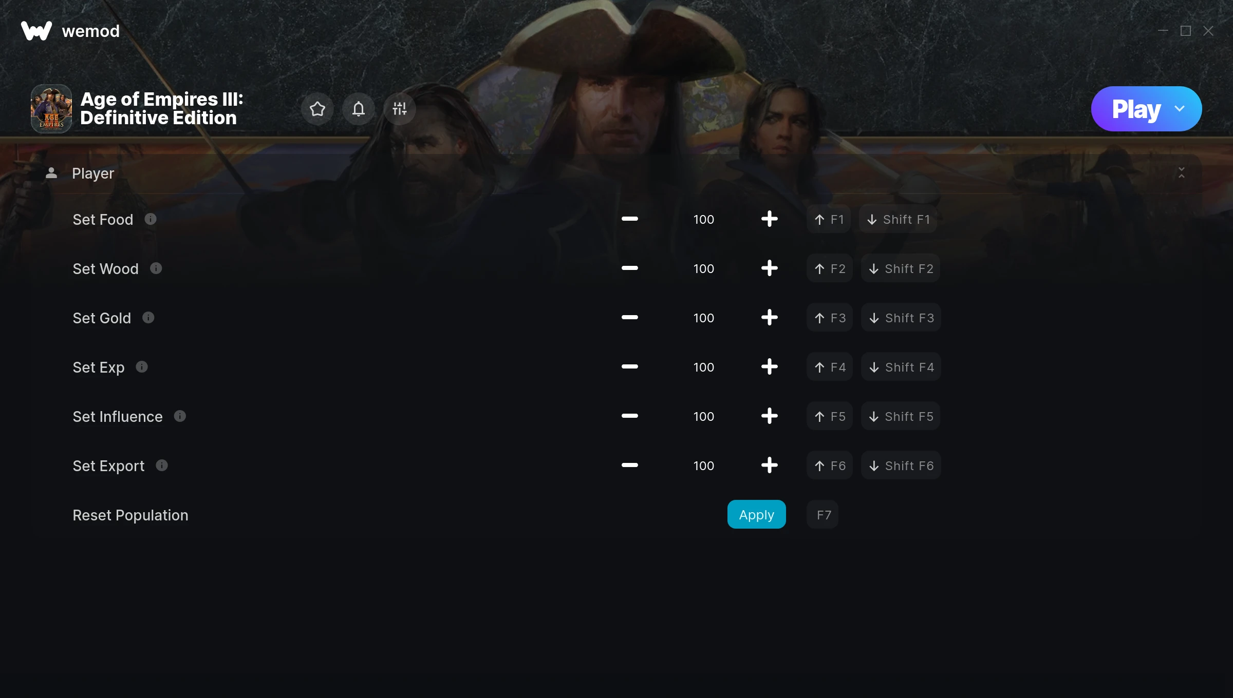 Age of Empires III Definitive Edition Trainer screenshot