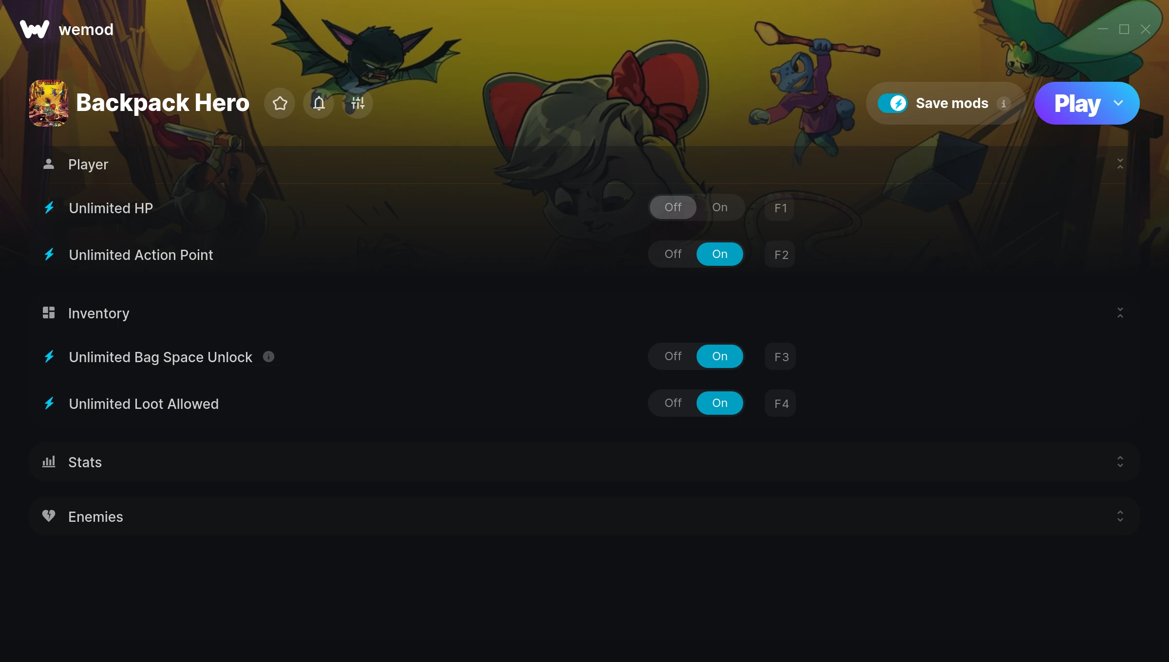 Backpack Hero Trainer screenshot
