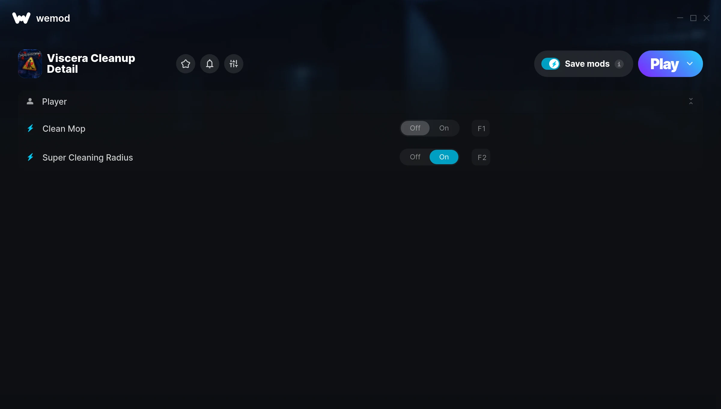 Viscera Cleanup Detail Trainer screenshot