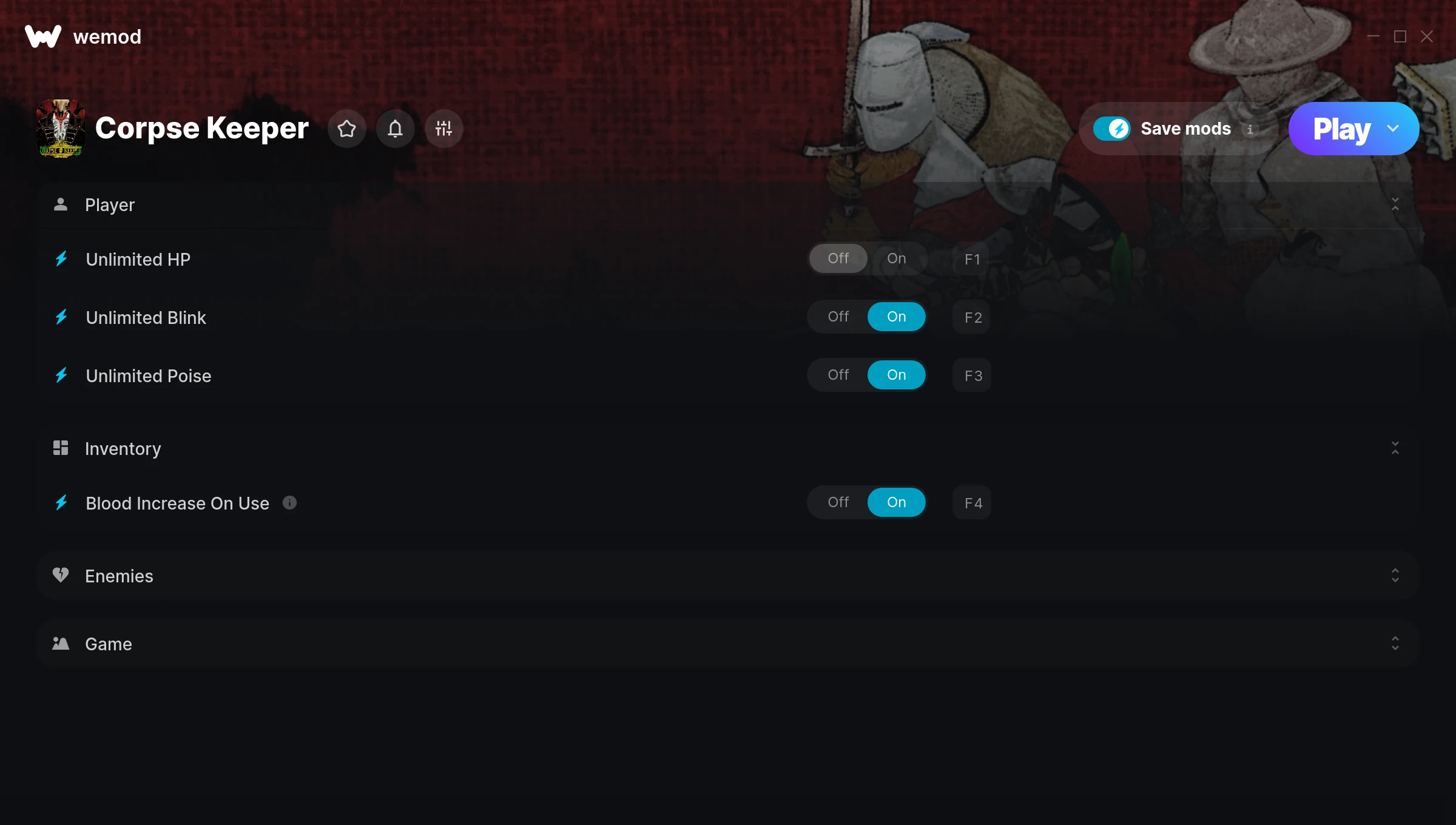 Corpse Keeper Trainer screenshot