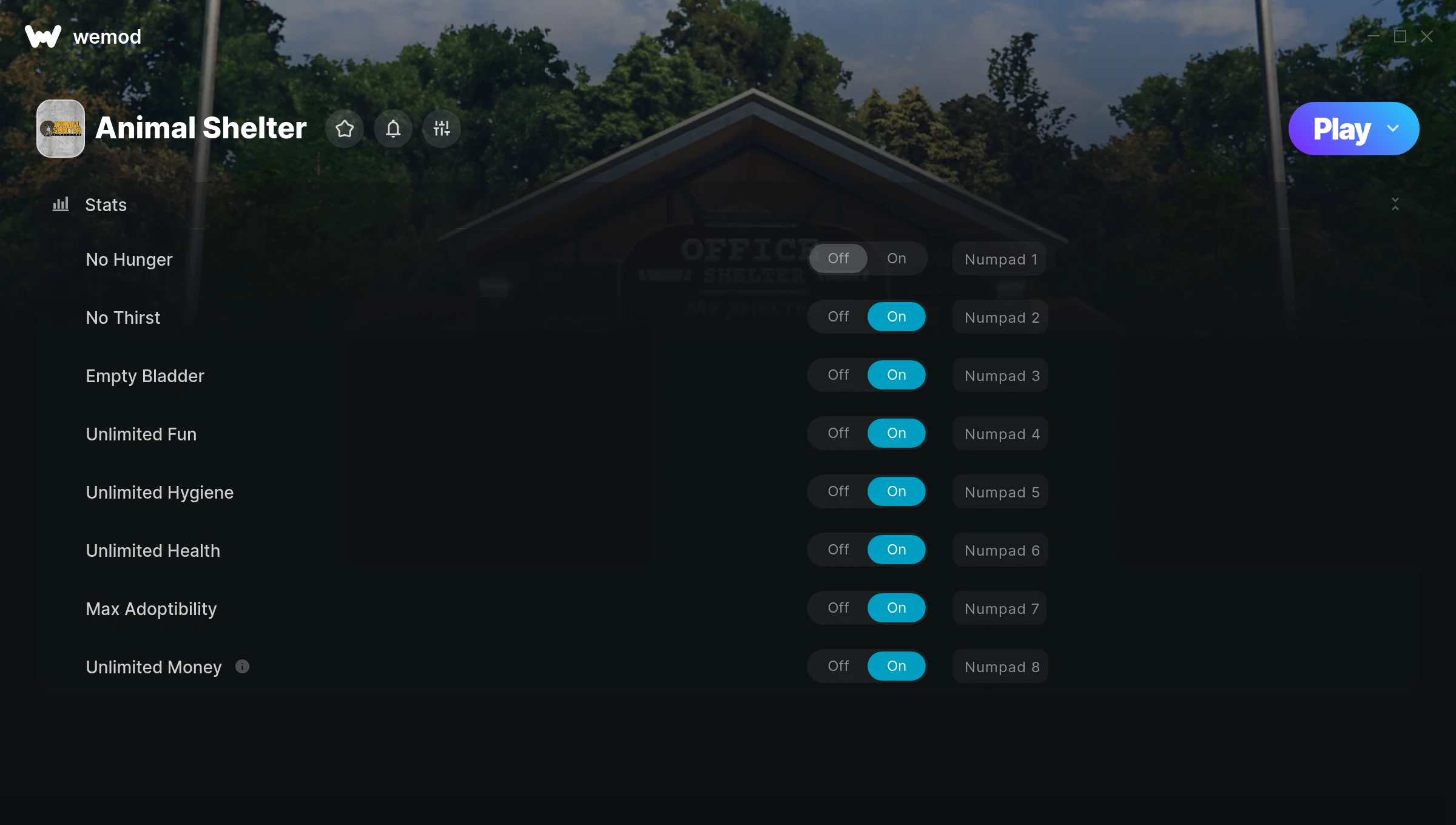 Animal Shelter Trainer screenshot