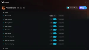 Planetbase Trainer screenshot