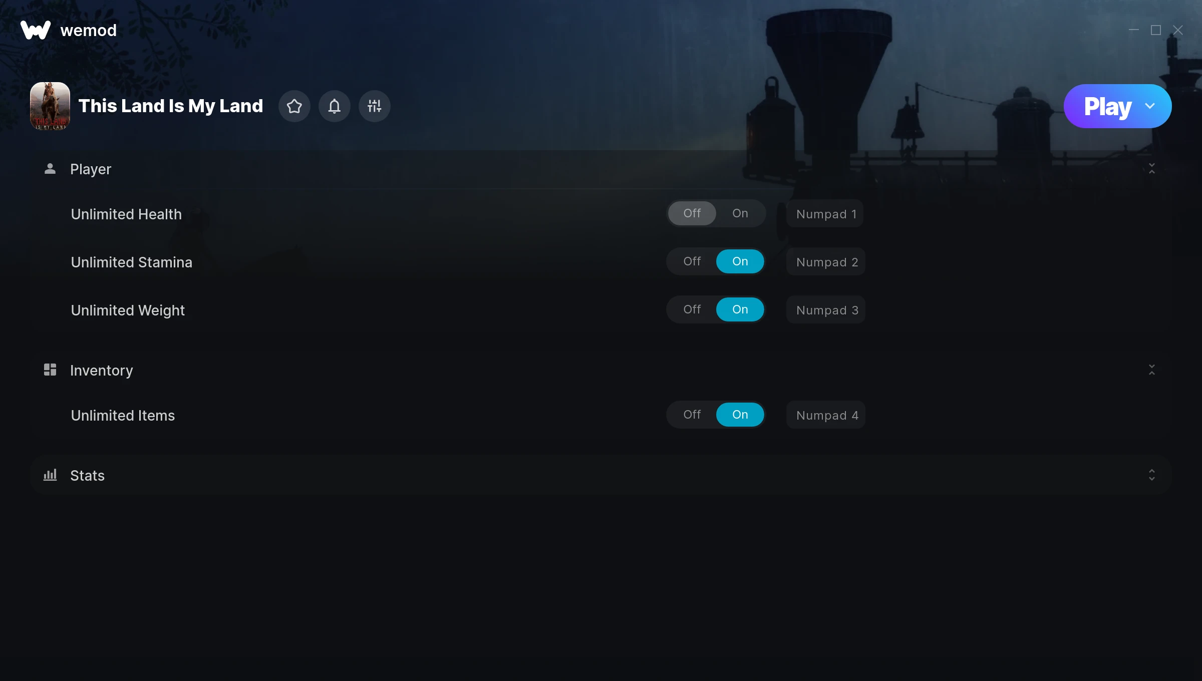 This Land Is My Land Trainer screenshot