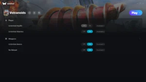 Volcanoids Trainer screenshot