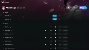 Afterimage Trainer screenshot